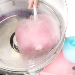 Pink Vanilla Cotton Candy Servings